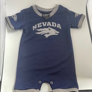 Colosseum Baby Nevada Wolf Pack Arcade Romper 3-6 months